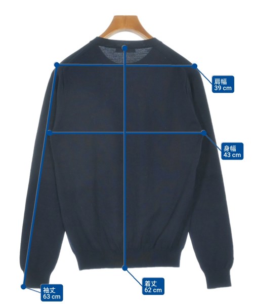 UNITED ARROWS（ユナイテッドアローズ）ニット・セーター 紺 サイズ:S メンズ/2200626669126