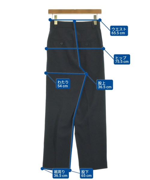 UNITED ARROWS（ユナイテッドアローズ）スラックス 紺 サイズ:36(S位) レディース/2200613333023