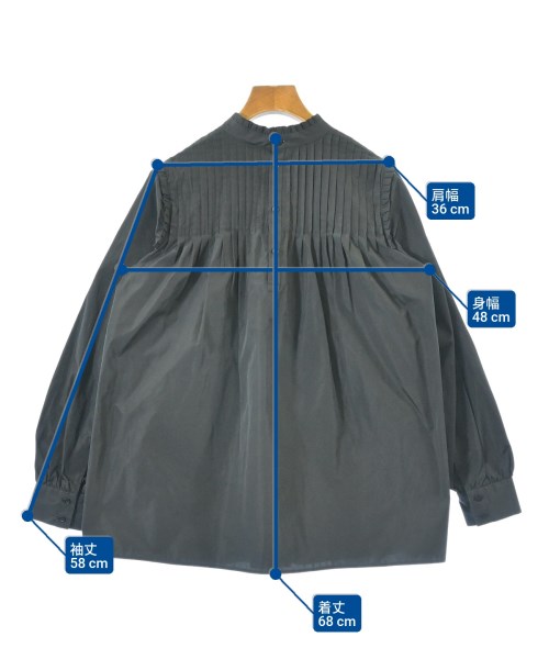 UNITED ARROWS（ユナイテッドアローズ）ブラウス 黒 サイズ:36(S位) レディース/2200614997132