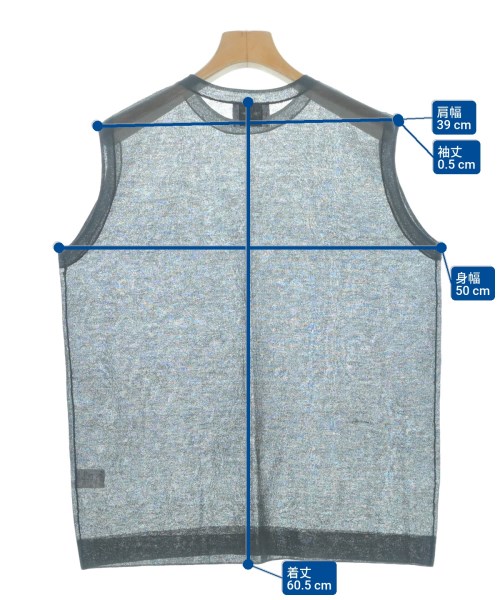 UNITED ARROWS（ユナイテッドアローズ）ベスト/ノースリーブ グレー サイズ:F レディース/2200617298199