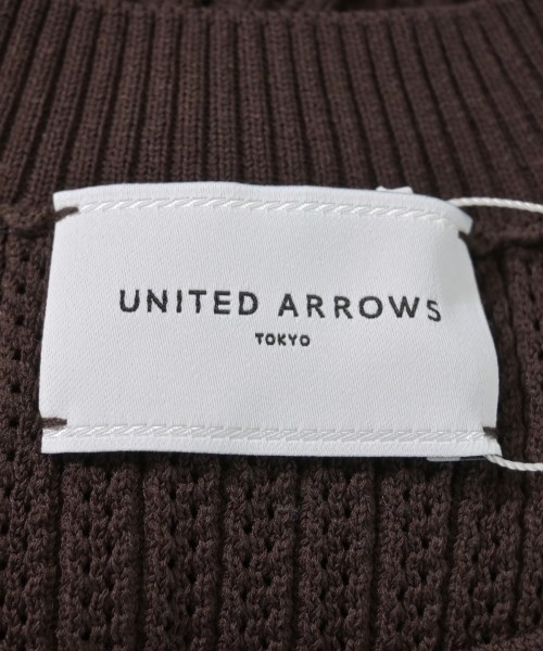 UNITED ARROWS（ユナイテッドアローズ）ニット・セーター 茶 サイズ:F レディース/2200624002062