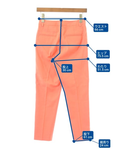 UNITED ARROWS（ユナイテッドアローズ）スラックス オレンジ サイズ:34(XS位) レディース/2200627139123