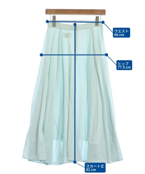 UNITED ARROWS（ユナイテッドアローズ）ロング・マキシ丈スカート 緑 サイズ:38(M位) レディース/2200624986096