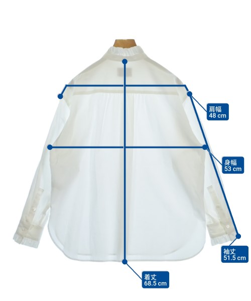 UNITED ARROWS（ユナイテッドアローズ）カジュアルシャツ 白 サイズ:36(S位) レディース/2200610684142