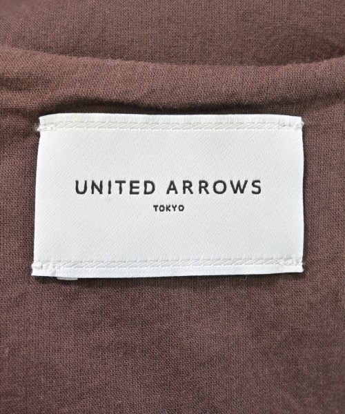UNITED ARROWS（ユナイテッドアローズ）ワンピース 茶 サイズ:36(S位) レディース/2200615536095