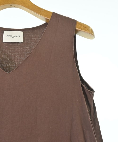 UNITED ARROWS（ユナイテッドアローズ）ワンピース 茶 サイズ:36(S位) レディース/2200615536095