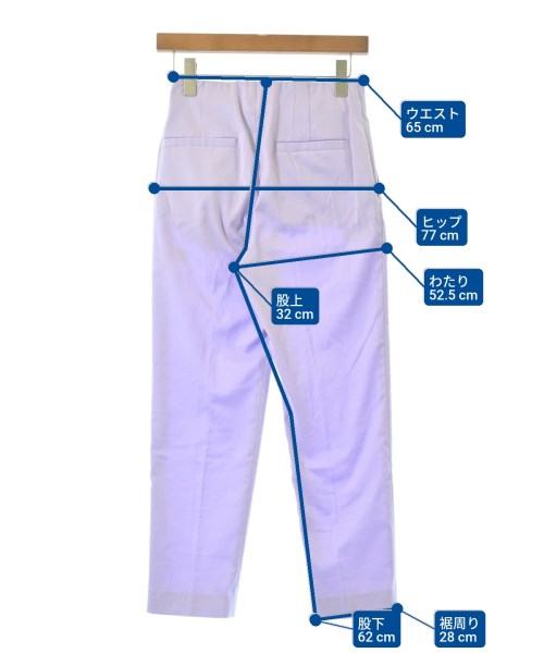 UNITED ARROWS（ユナイテッドアローズ）スラックス 紫 サイズ:36(S位) レディース/2200625110254