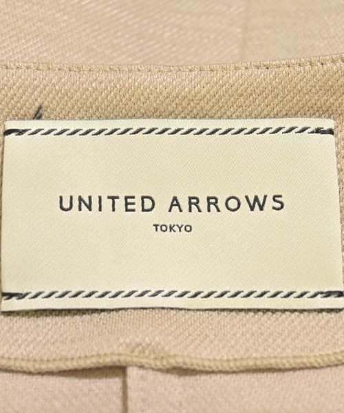 UNITED ARROWS（ユナイテッドアローズ）ノーカラージャケット ベージュ サイズ:38(M位) レディース/2200616092019