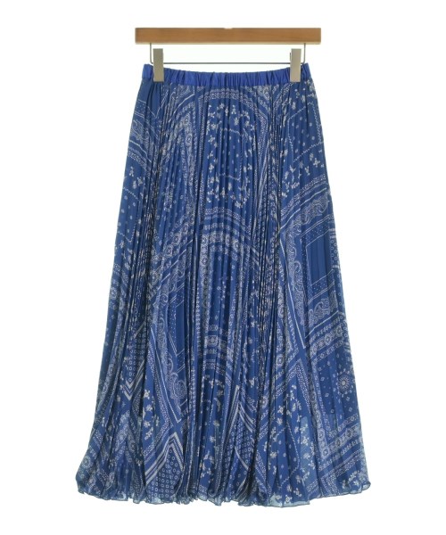 UNITED ARROWS（ユナイテッドアローズ）ロング・マキシ丈スカート 青 サイズ:36(S位) レディース/2200618032075