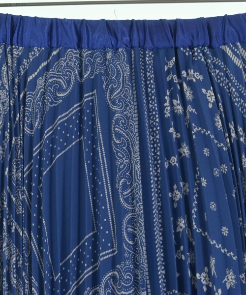 UNITED ARROWS（ユナイテッドアローズ）ロング・マキシ丈スカート 青 サイズ:36(S位) レディース/2200618032075