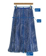 UNITED ARROWS（ユナイテッドアローズ）ロング・マキシ丈スカート 青 サイズ:36(S位) レディース/2200618032075