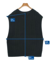 UNITED ARROWS（ユナイテッドアローズ）ベスト/ノースリーブ 黒 サイズ:F レディース/2200616515563