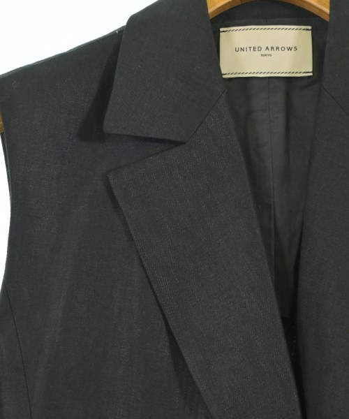 UNITED ARROWS（ユナイテッドアローズ）カジュアルジャケット 黒 サイズ:38(M位) レディース/2200628779021