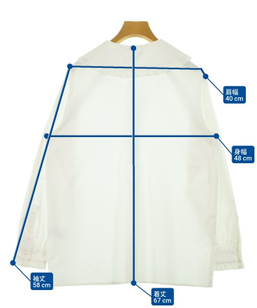 UNITED ARROWS（ユナイテッドアローズ）ブラウス 白 サイズ:F レディース/2200628779090