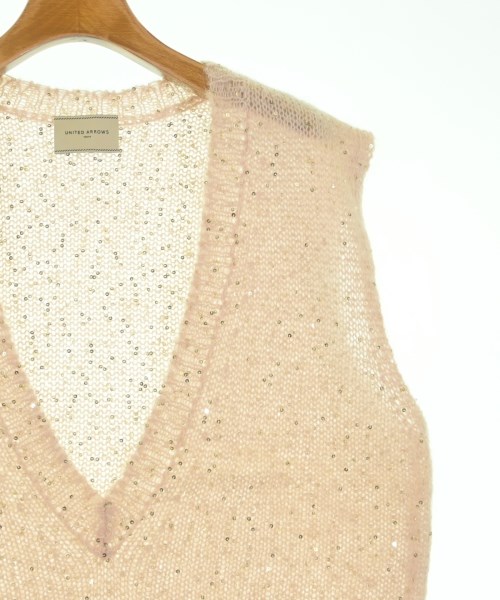 UNITED ARROWS（ユナイテッドアローズ）ベスト/ノースリーブ ピンク サイズ:F レディース/2200628779298