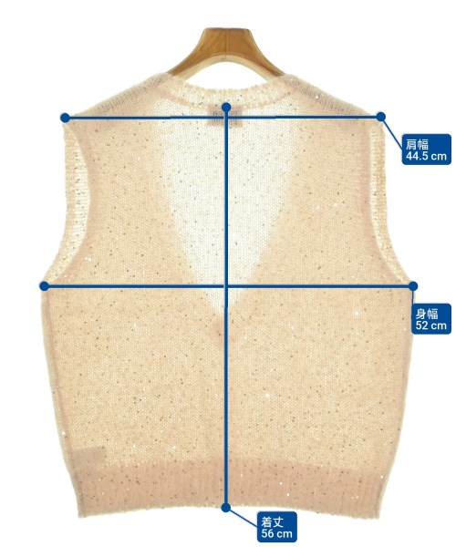 UNITED ARROWS（ユナイテッドアローズ）ベスト/ノースリーブ ピンク サイズ:F レディース/2200628779298