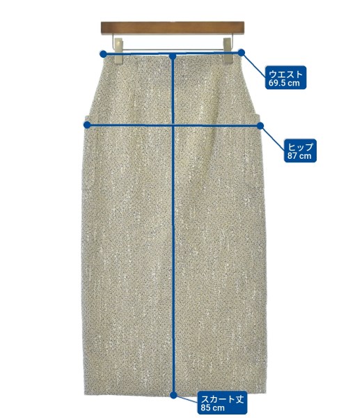 UNITED ARROWS（ユナイテッドアローズ）ロング・マキシ丈スカート ベージュ サイズ:40(M位) レディース/2200628779366