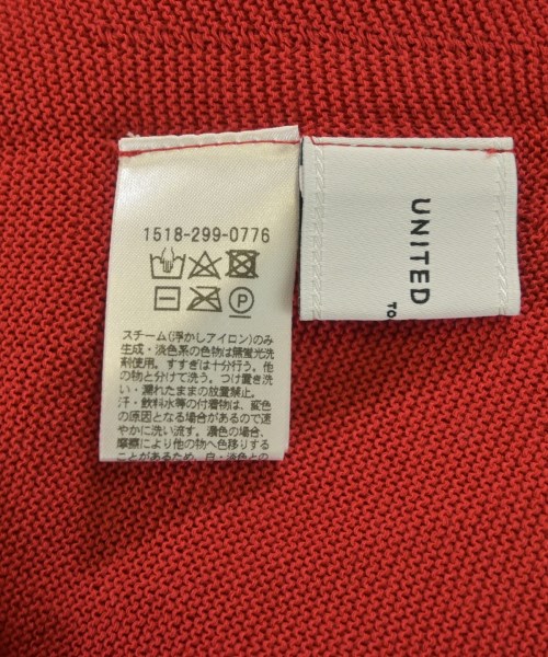 UNITED ARROWS（ユナイテッドアローズ）ベスト/ノースリーブ 赤 サイズ:F レディース/2200628779472