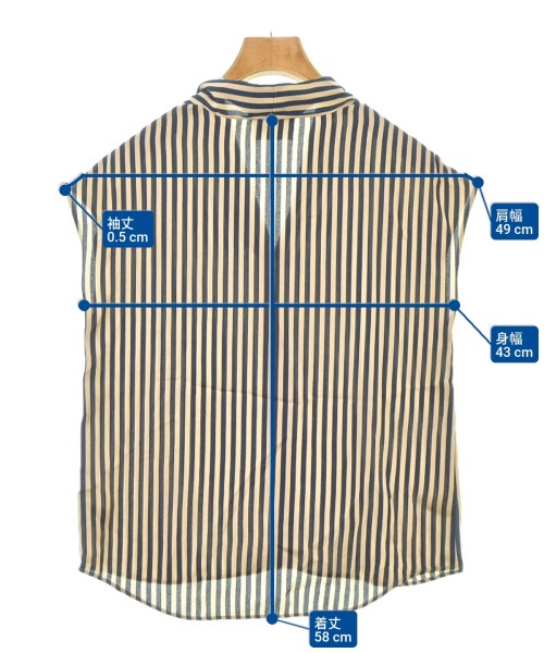 UNITED ARROWS（ユナイテッドアローズ）ブラウス ベージュ サイズ:F レディース/2200615341101