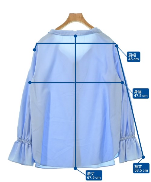 UNITED ARROWS（ユナイテッドアローズ）カジュアルシャツ 青 サイズ:F レディース/2200615341149