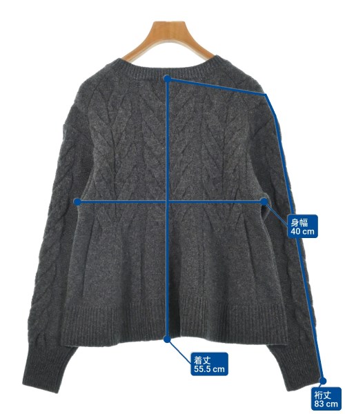 UNITED ARROWS（ユナイテッドアローズ）ニット・セーター グレー サイズ:-(M位) レディース/2200617431039