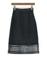 UNITED ARROWS（ユナイテッドアローズ）ひざ丈スカート 黒 サイズ:34(XS位) レディース/2200616371046