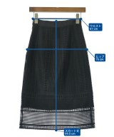 UNITED ARROWS（ユナイテッドアローズ）ひざ丈スカート 黒 サイズ:34(XS位) レディース/2200616371046