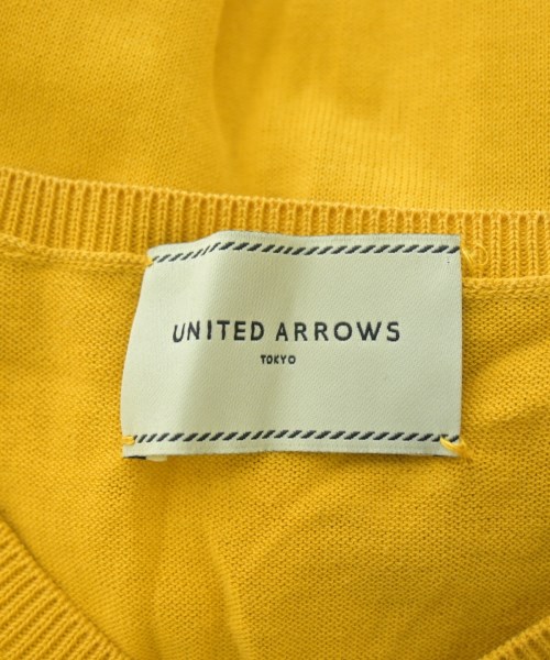 UNITED ARROWS（ユナイテッドアローズ）カーディガン 黄 サイズ:F レディース/2200618022151