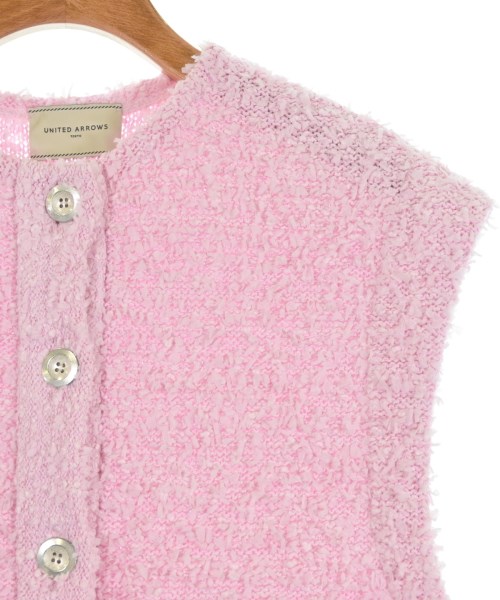 UNITED ARROWS（ユナイテッドアローズ）ベスト ピンク サイズ:-(L位) レディース/2200620000024