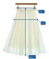 UNITED ARROWS（ユナイテッドアローズ）ロング・マキシ丈スカート 白 サイズ:34(XS位) レディース/2200620000130