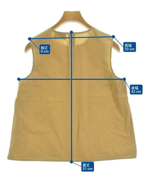 UNITED ARROWS（ユナイテッドアローズ）ベスト ベージュ サイズ:34(XS位) レディース/2200619841065