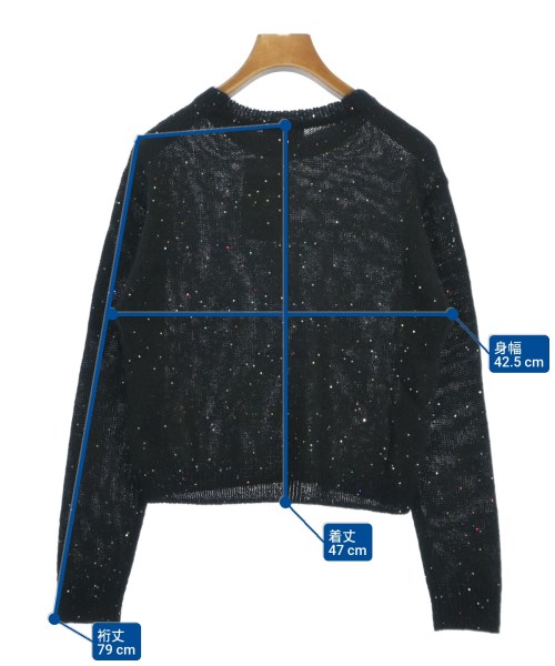 UNITED ARROWS（ユナイテッドアローズ）ニット・セーター 黒 サイズ:F レディース/2200633161033