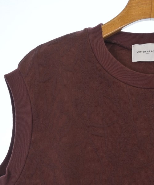 UNITED ARROWS（ユナイテッドアローズ）ノースリーブ 赤 サイズ:F レディース/2200614608083
