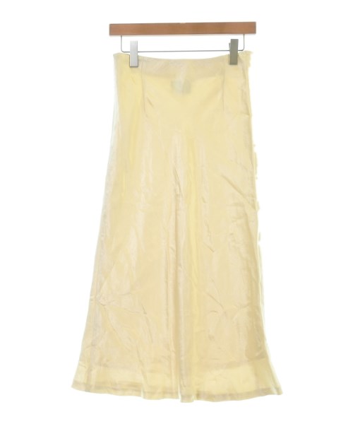 UNITED ARROWS（ユナイテッドアローズ）ロング・マキシ丈スカート 黄 サイズ:40(M位) レディース/2200630062074