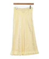 UNITED ARROWS（ユナイテッドアローズ）ロング・マキシ丈スカート 黄 サイズ:40(M位) レディース/2200630062074