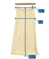 UNITED ARROWS（ユナイテッドアローズ）ロング・マキシ丈スカート 黄 サイズ:40(M位) レディース/2200630062074