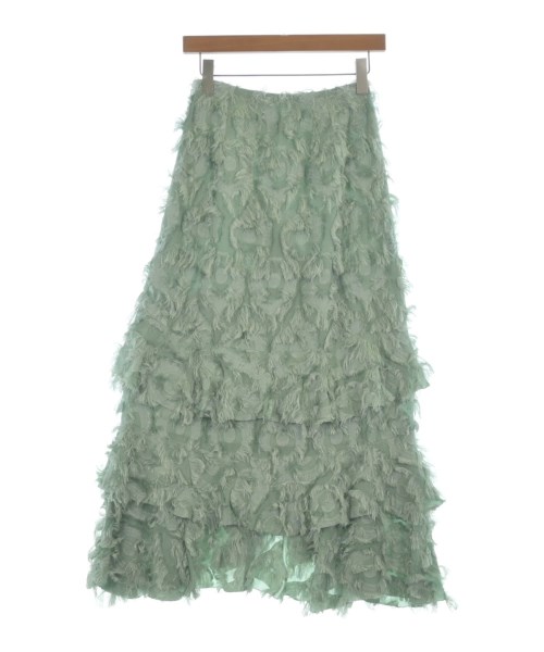 UNITED ARROWS（ユナイテッドアローズ）ロング・マキシ丈スカート 緑 サイズ:34(XS位) レディース/2200633379056