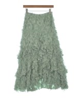 UNITED ARROWS（ユナイテッドアローズ）ロング・マキシ丈スカート 緑 サイズ:34(XS位) レディース/2200633379056