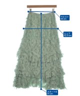 UNITED ARROWS（ユナイテッドアローズ）ロング・マキシ丈スカート 緑 サイズ:34(XS位) レディース/2200633379056