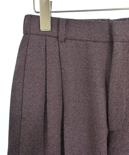 UNITED ARROWS（ユナイテッドアローズ）スラックス 紫 サイズ:36(S位) レディース/2200621080049