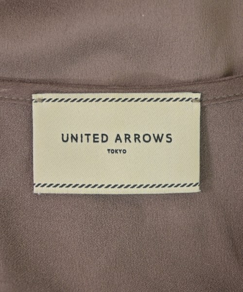 UNITED ARROWS（ユナイテッドアローズ）ブラウス 茶 サイズ:36(S位) レディース/2200630195024