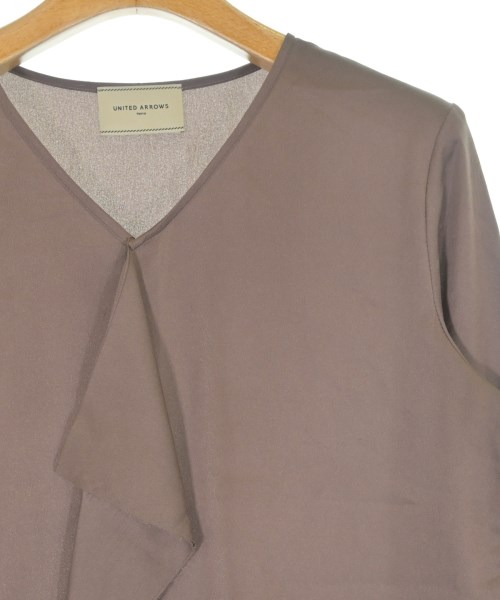 UNITED ARROWS（ユナイテッドアローズ）ブラウス 茶 サイズ:36(S位) レディース/2200630195024