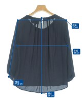 UNITED ARROWS（ユナイテッドアローズ）ブラウス 紺 サイズ:36(S位) レディース/2200630195031