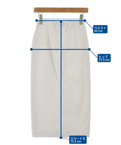 UNITED ARROWS（ユナイテッドアローズ）ひざ丈スカート ベージュ サイズ:36(S位) レディース/2200607439090