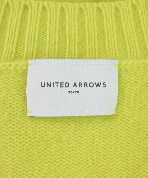 UNITED ARROWS（ユナイテッドアローズ）カーディガン 黄 サイズ:F レディース/2200607546033