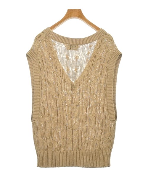 UNITED ARROWS（ユナイテッドアローズ）ベスト ベージュ サイズ:F レディース/2200610458026