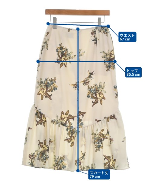 UNITED ARROWS（ユナイテッドアローズ）ロング・マキシ丈スカート ベージュ サイズ:38(M位) レディース/2200610532184
