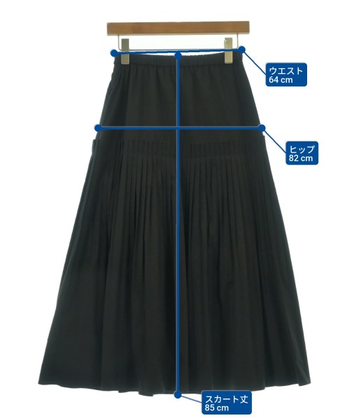 UNITED ARROWS（ユナイテッドアローズ）ロング・マキシ丈スカート 黒 サイズ:36(S位) レディース/2200606670074