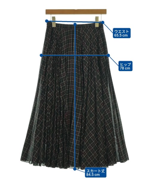 UNITED ARROWS（ユナイテッドアローズ）ロング・マキシ丈スカート 黒 サイズ:38(M位) レディース/2200607685022