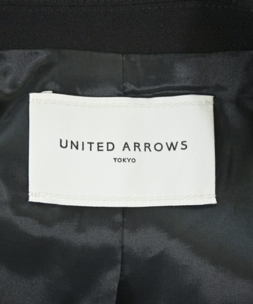 UNITED ARROWS（ユナイテッドアローズ）テーラードジャケット 黒 サイズ:34(XS位) レディース/2200609967072